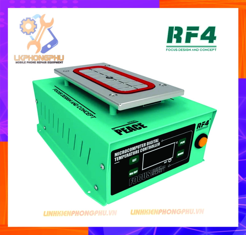 Bàn Nhiệt cắt kính 8inch RF4 RF-Peace