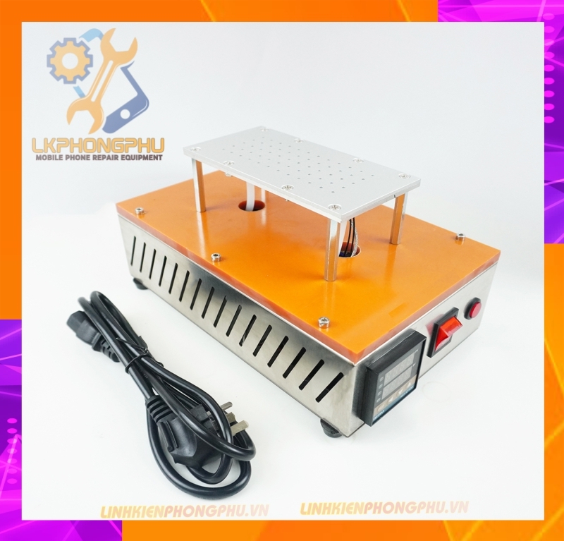 Bàn nhiệt cắt kính gầm cao Cam 2 hút trong cực mạnh 8inch