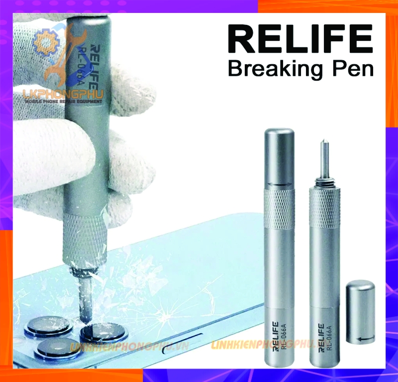 Bút Phá Kính Lưng iPhone Relife RL-066C New