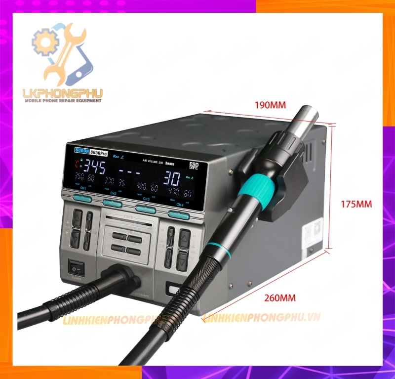 Khò Sugon 8650Pro Bản Tiêu Chuẫn Mới Nhất 2025 CS1300W