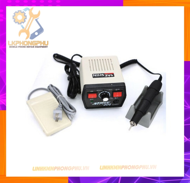 Máy Mài điện Mini Micromotor Strong 204 CS 35K-55K RPM