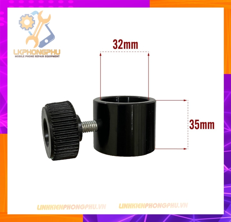 Cục Nâng Kính Hiển Vi Phi ϕ 32mm - Cao 35mm