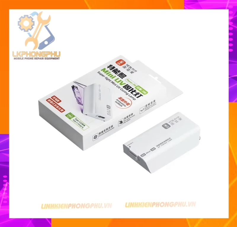 Đèn UV YCS MINI Curing Lamp Intelligent Nail art uv light 3W