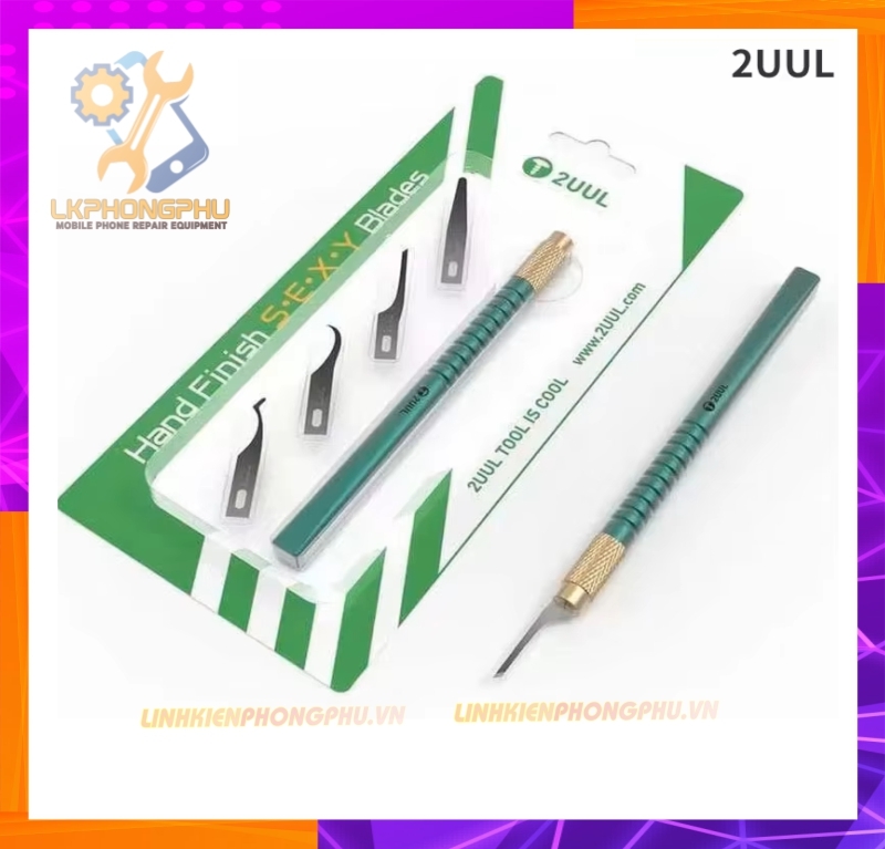 Bộ Tool Cán Dao Kèm Lưỡi Dao Làm IC 2UUL Tool Is Cool