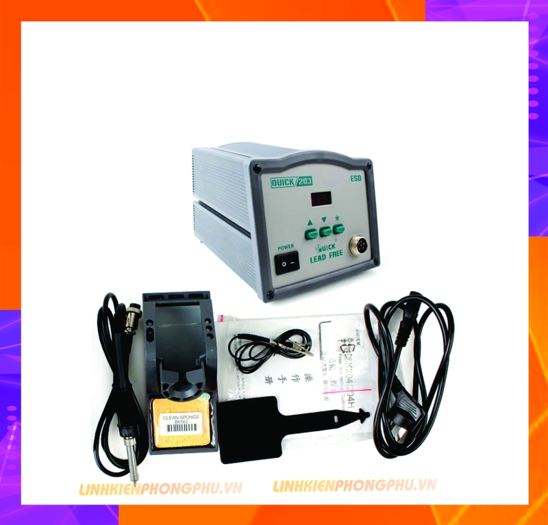 Trạm hàn Quick 230H ESD CS90W