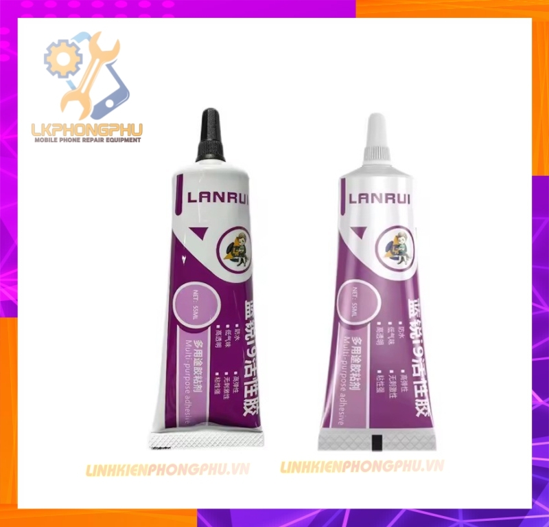 Keo dán Lanrui i9 Tuyp 55ml ( Đen và Trắng )