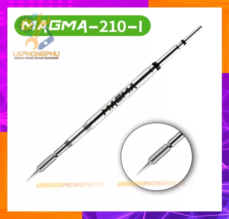 Mũi hàn Chính hãng Sugon thương hiệu Magma C210  ( Cong / Cắt / Thẳng )