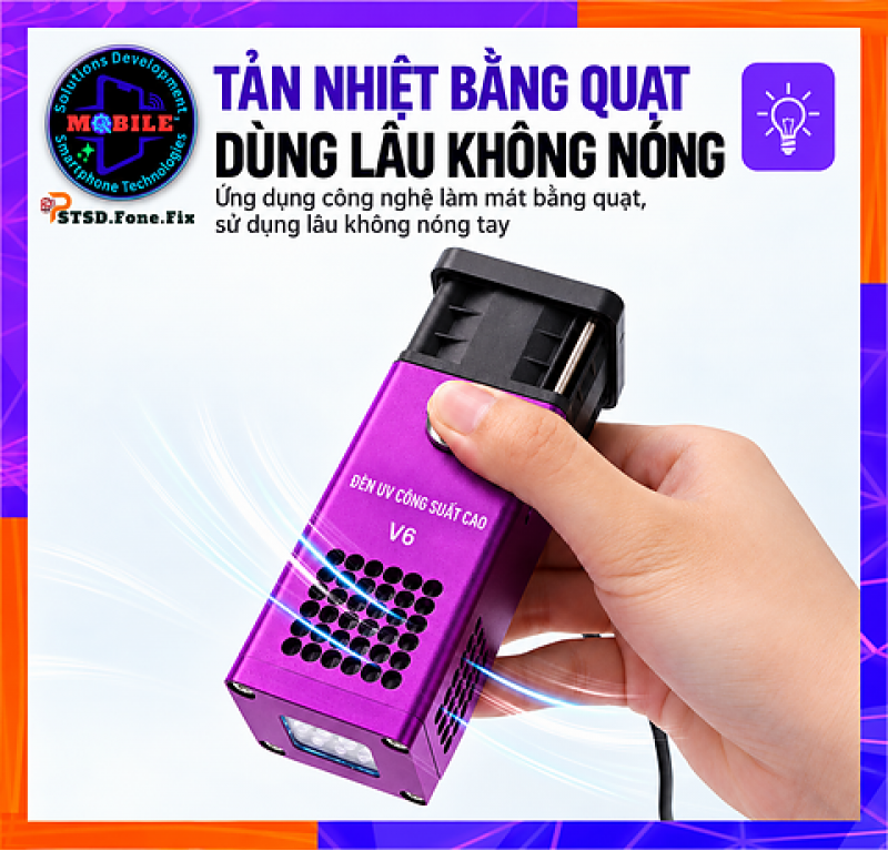 Đèn UV Lamp Luban V6 Công Suất Lớn 58W