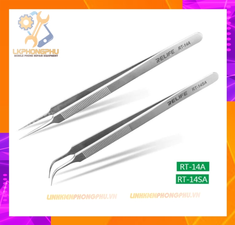 Nhíp Relife RL-14SA Cong và RL-14A Thẳng