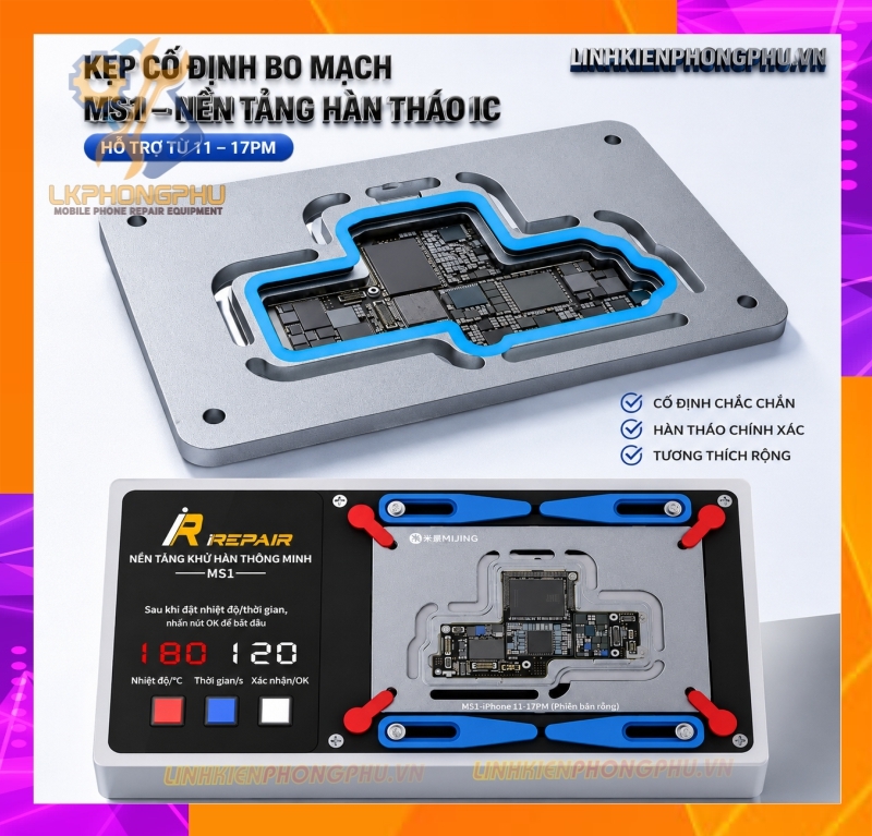 Bộ Khuôn Rỗng Đế Gia Nhiệt Tách Ghép Main Mijing MS1 New 2026 ( 11-17PM )