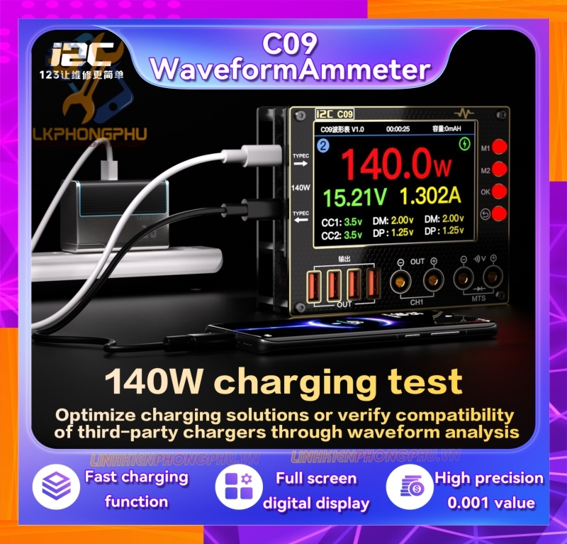 Đồng hồ đo đa năng thông minh i2C ( C09 - C10 )