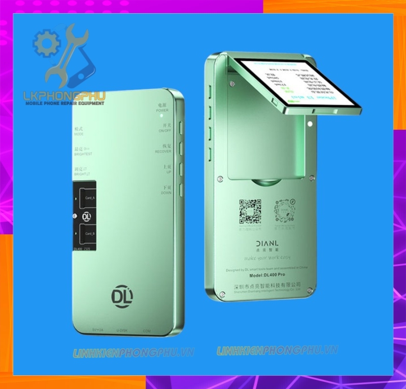 Box Test Kiểm tra Màn Hình cảm ứng DL400Pro Test Full IP 6G-16PRM vs Android (hỗ trợ test 1125 model)
