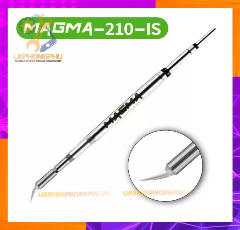 Mũi hàn Chính hãng Sugon thương hiệu Magma C210  ( Cong / Cắt / Thẳng )