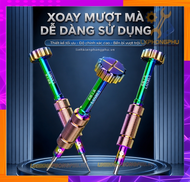 Tuavit Titan Lanrui M61 ( Được làm bằng thép hợp kim S2 )