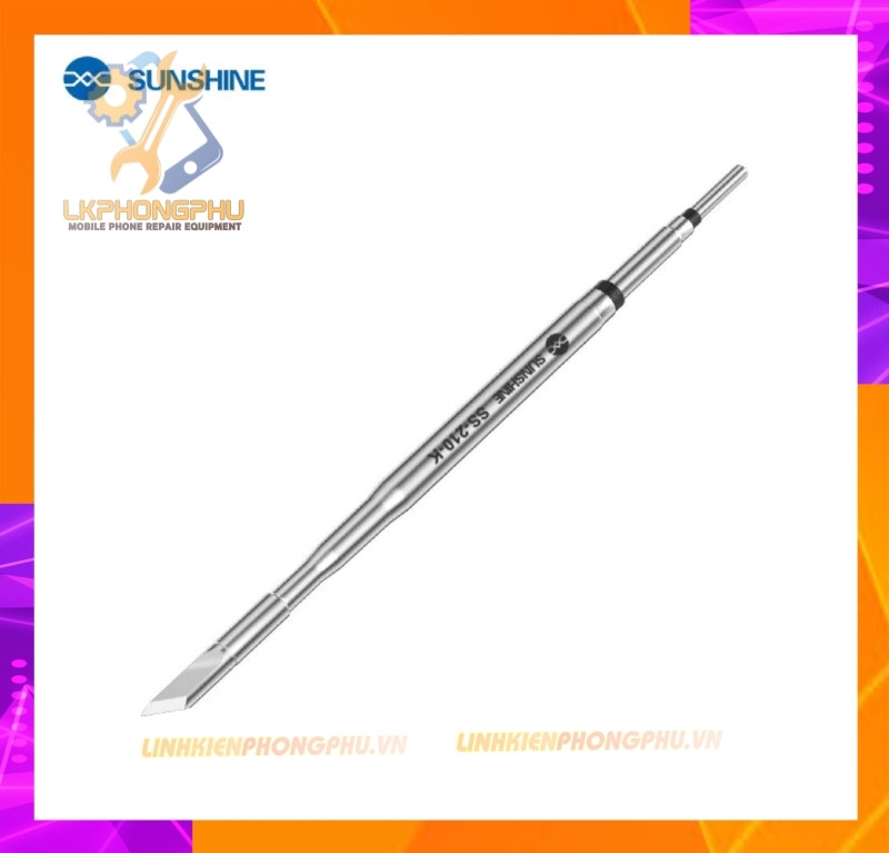 Máy Hàn Sunshine S3 C210 lên nhiệt nhanh. 3 kênh nhớ ( Kèm mũi C210 Cắt )