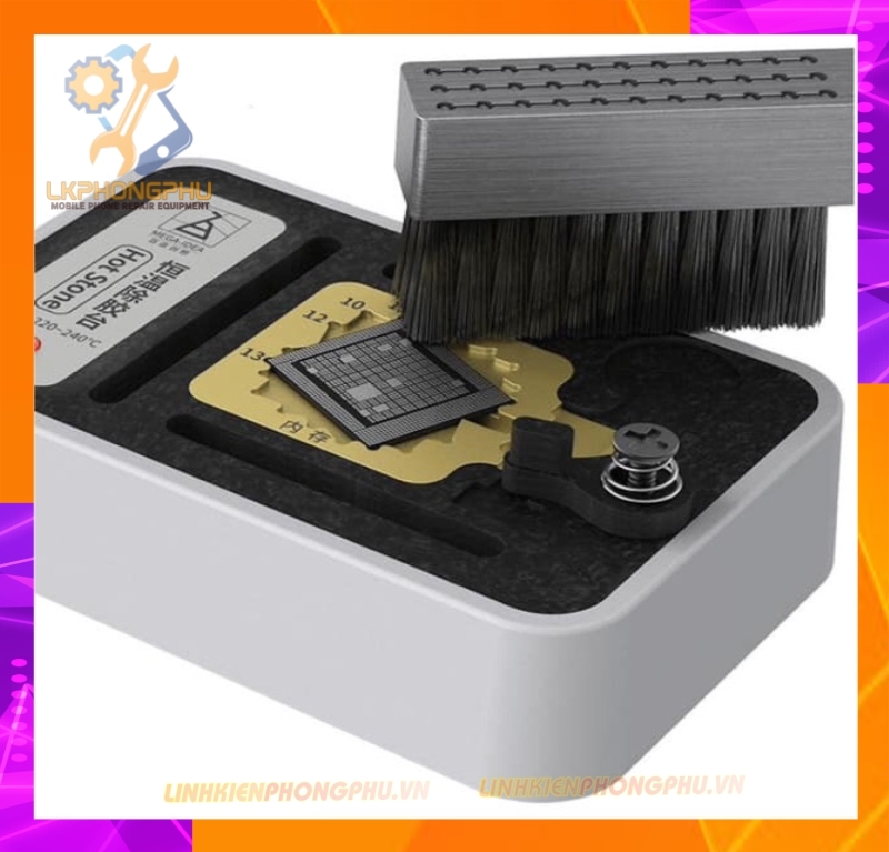 Đế nhiệt cạo keo IC CPU A - Ram - Ổ Cứng HOT STONE MEGA-IDEAD Nhiệt độ 220°-240° 