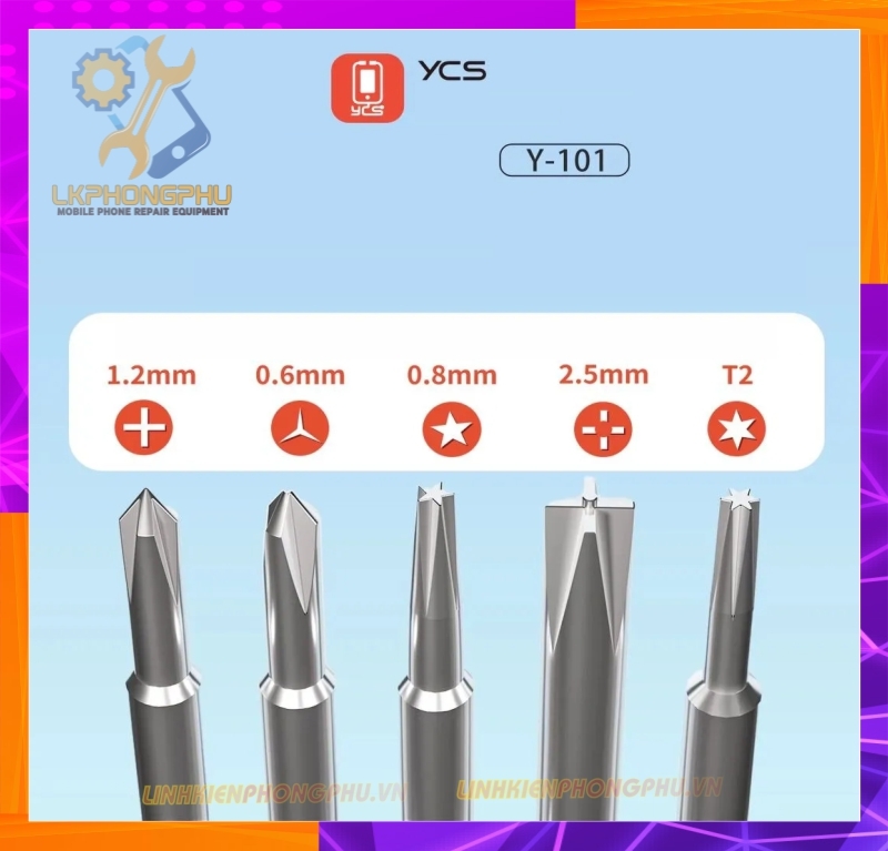Bộ Tuavit 2D của YCS Bộ 5 cây