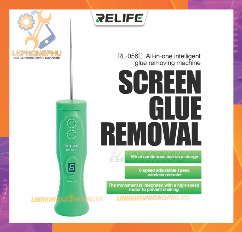 Máy vệ sinh keo Relife RL-056E