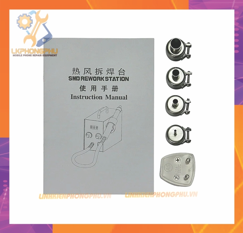 Máy khò quốc dân  Quick 857DW+ chính hãng 580W Chế độ ngủ tự động thông minh