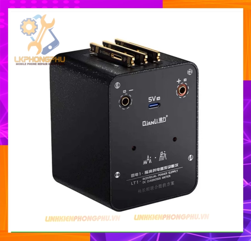 Đồng Hồ Đo Cấp Nguồn Qianli - YCS LT2 = Kèm 4 Adapter 6-XSM / 11-14 / Nova/6Se / Mate 30P/20P/P30P