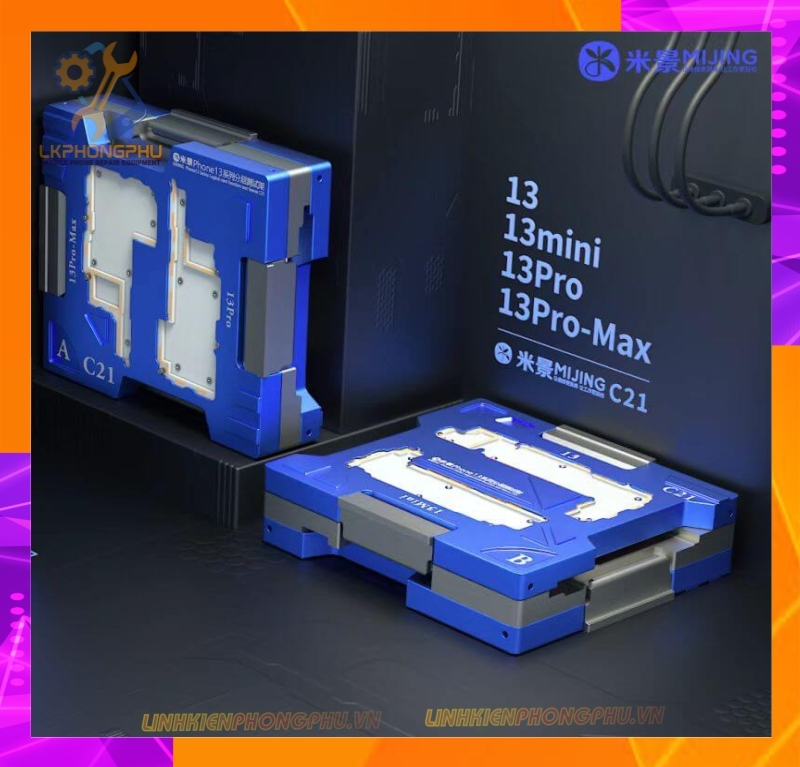 Đế Test Main Mijing C21: 13/13mini/13P/13ProMax