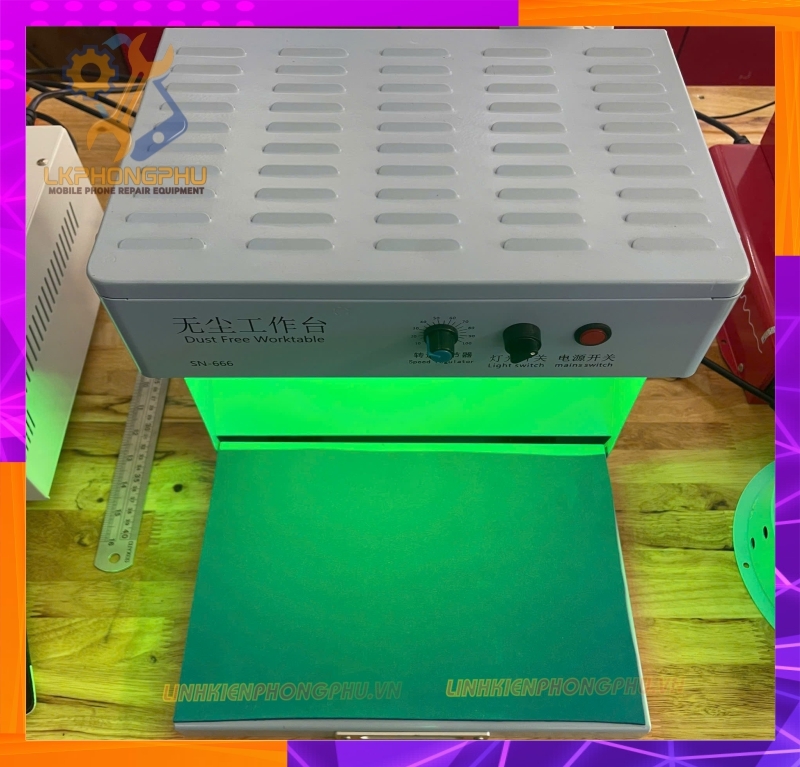 Máy khử lọc bụi từ tính SN-666 ( 2 chế độ đèn )