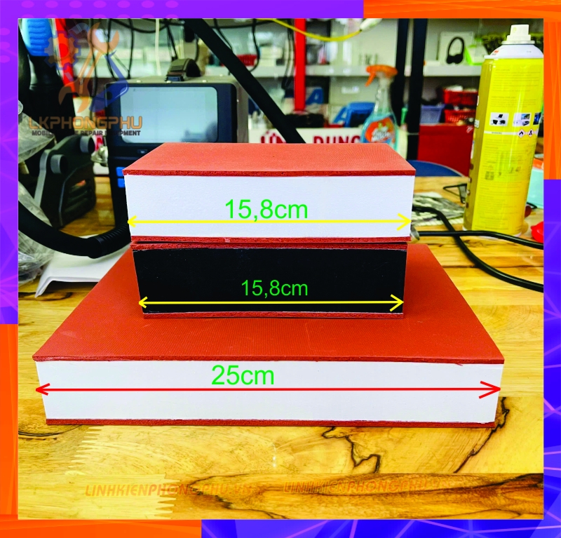Đế Kê Lót Vệ Sinh Keo Màn Hình 25x20x4.7cm - 15.8x11x4.7cm