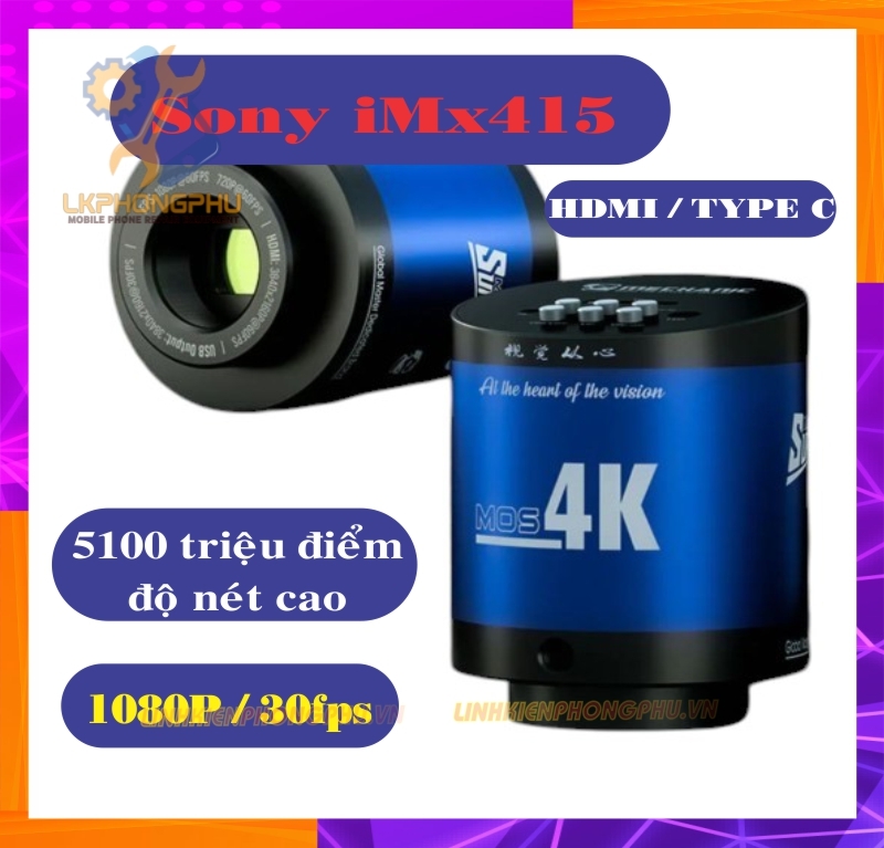Cam Mos 4K Sony iMx415 Mechanic 