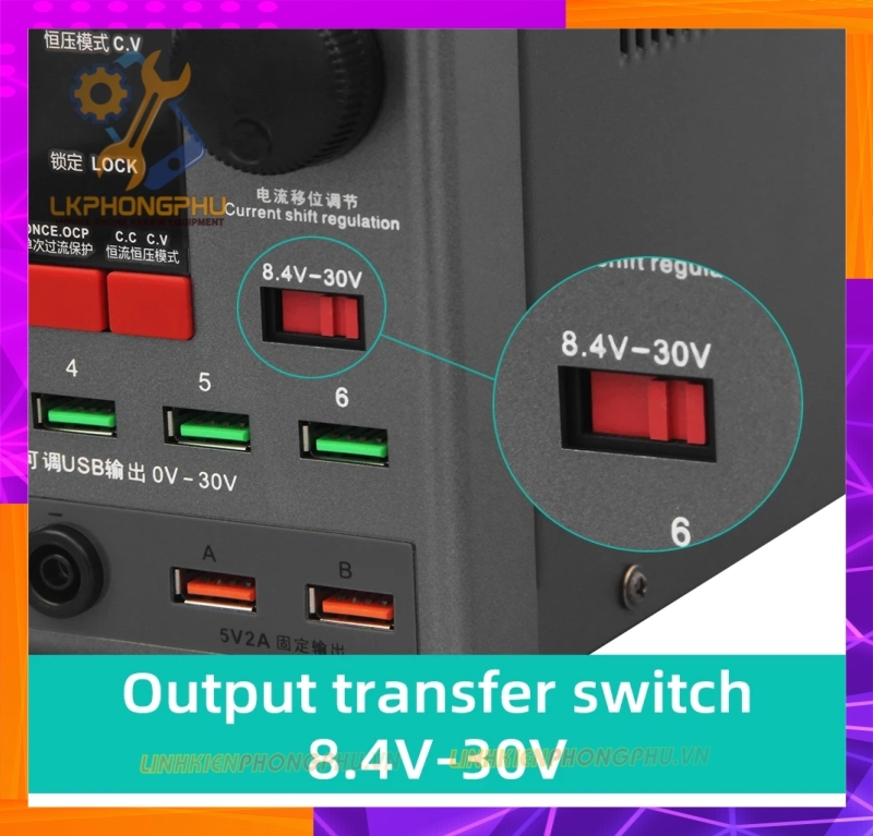 Cấp nguồn Biến Áp Xuyến Sugon 3005PM 30V/5A