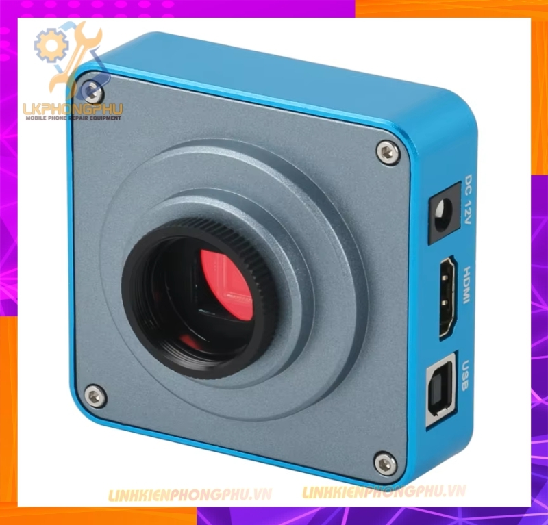 Camera gắn kính hiển vi 48MP.1080@60fps. 2K@30fps 4800W