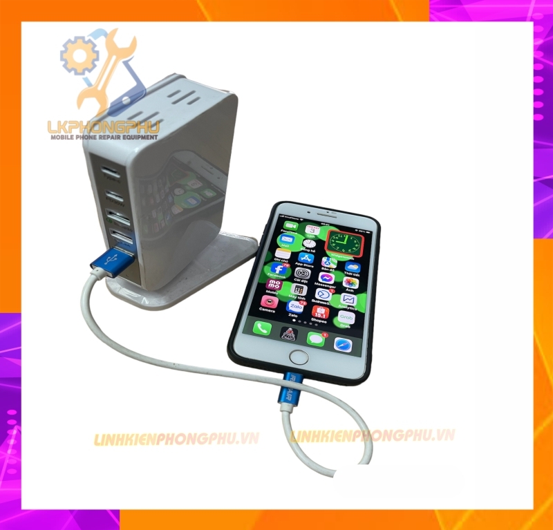 Bộ Sạc 68W 3 Cổng USB – 1 Cổng Type và 1 Cổng PD 30W Tích Hợp Sạc Nhanh 3.0