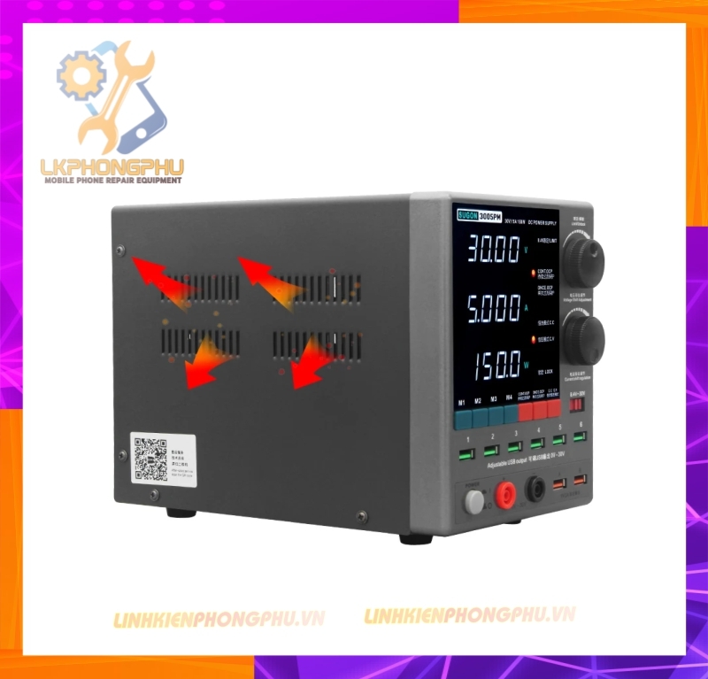 Cấp nguồn Biến Áp Xuyến Sugon 3005PM 30V/5A