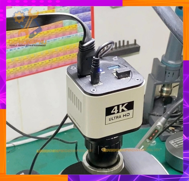 Cam 4K Ultra HD Trắng  Điều Khiển Bằng Chuột