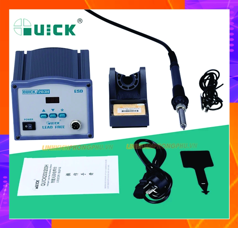 Trạm hàn Quick 230H ESD CS90W