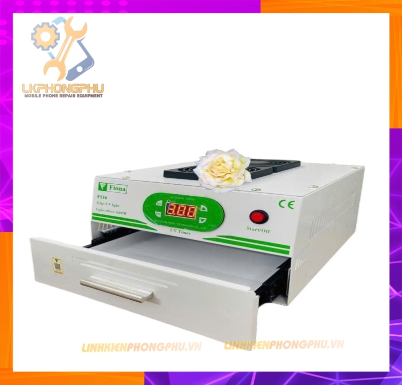 Máy Hấp UV EDGE chống hồi bọt Fiona F116 ( CS 1600W ) Lồng lớn