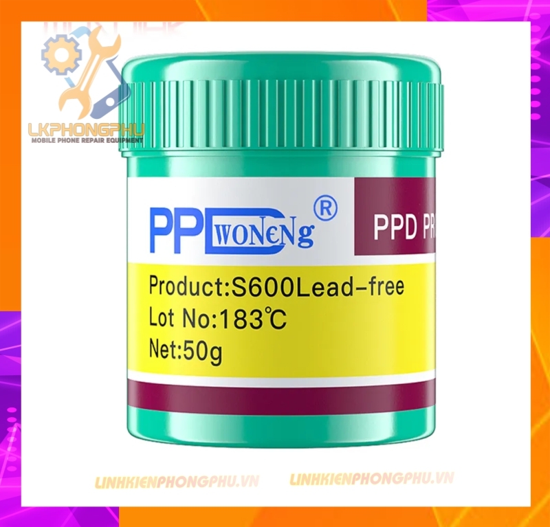 Chì làm chân IC PPDWoNeNg 138° - 158° -  183° -   217°