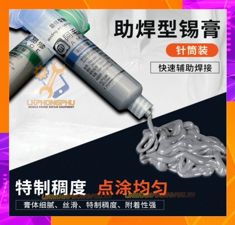 Chì nước chì xilanh làm IC Amaoe 138° - 183° 