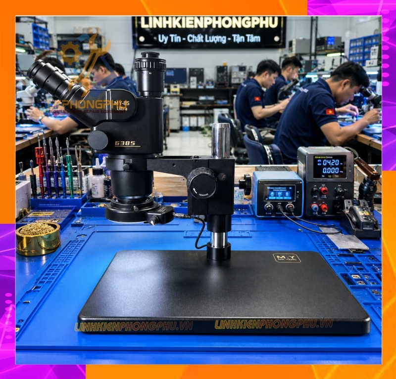 Mr.Yang MY-85 Ultra (hay YCS Mr.Yang 85 Ultra) Dòng kính hiển vi soi nổi 3 mắt chuyên nghiệp
