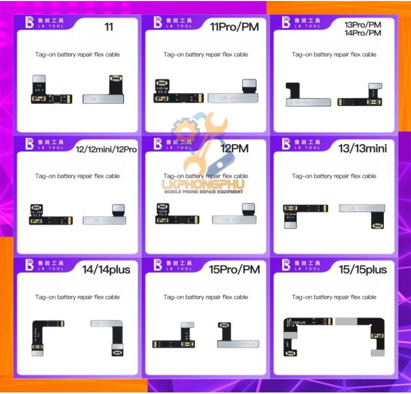 Cáp Fix % Pin Luban 11 - 15ProMax