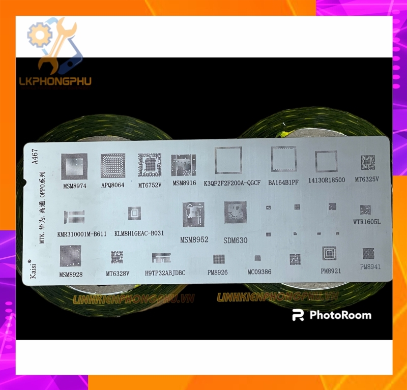 Vỉ làm chân IC đa năng Tất cả các dòng Android MTK - MSM.... 