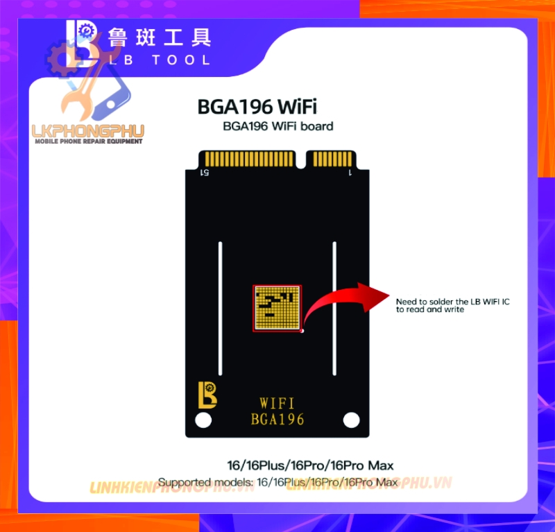 Luban H7 PCIE 4.0 Programmer vs Module WiFi Universal Board Package
