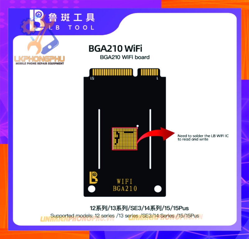 Luban H7 PCIE 4.0 Programmer vs Module WiFi Universal Board Package
