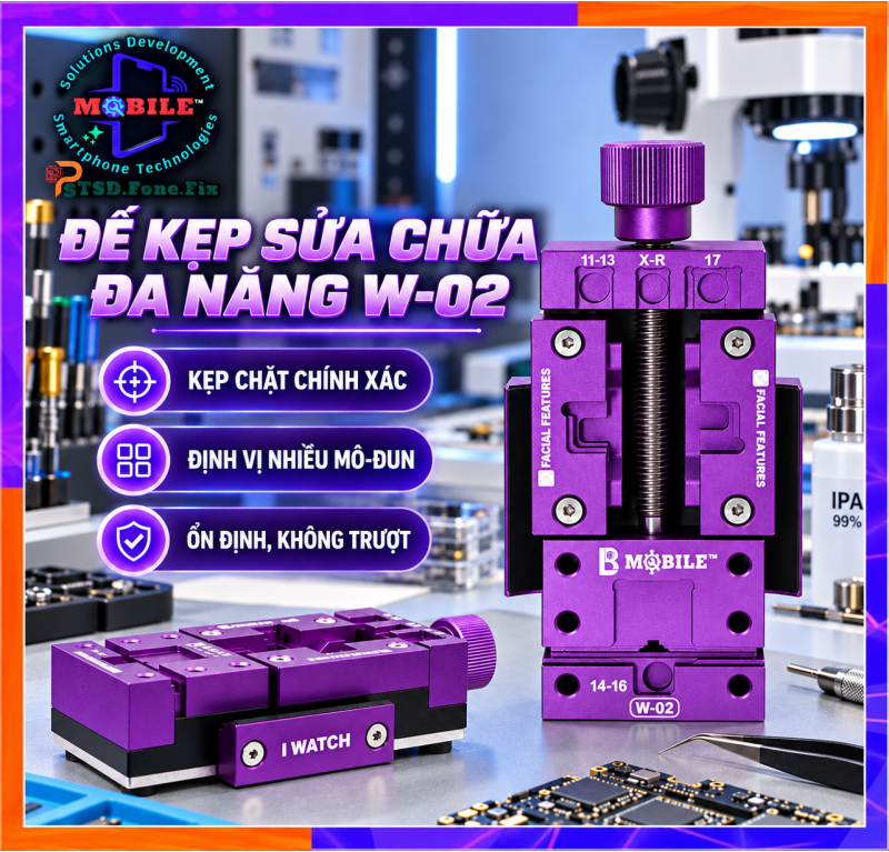 Kẹp đa năng Luban W-02 (Multifunctional Maintenance Fixture)