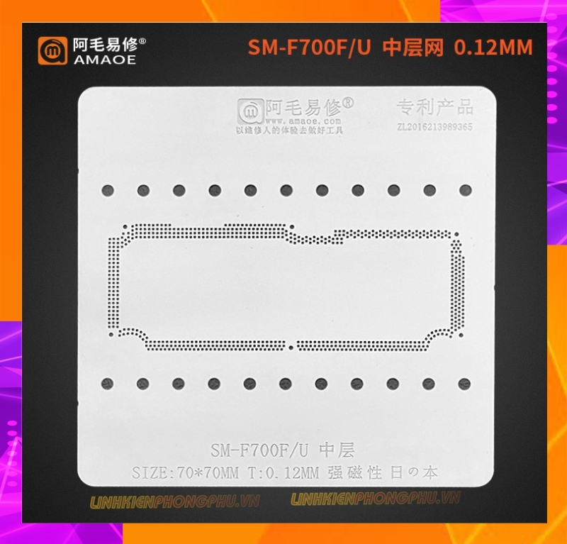 Vỉ làm chân viền Samsung Amaoe