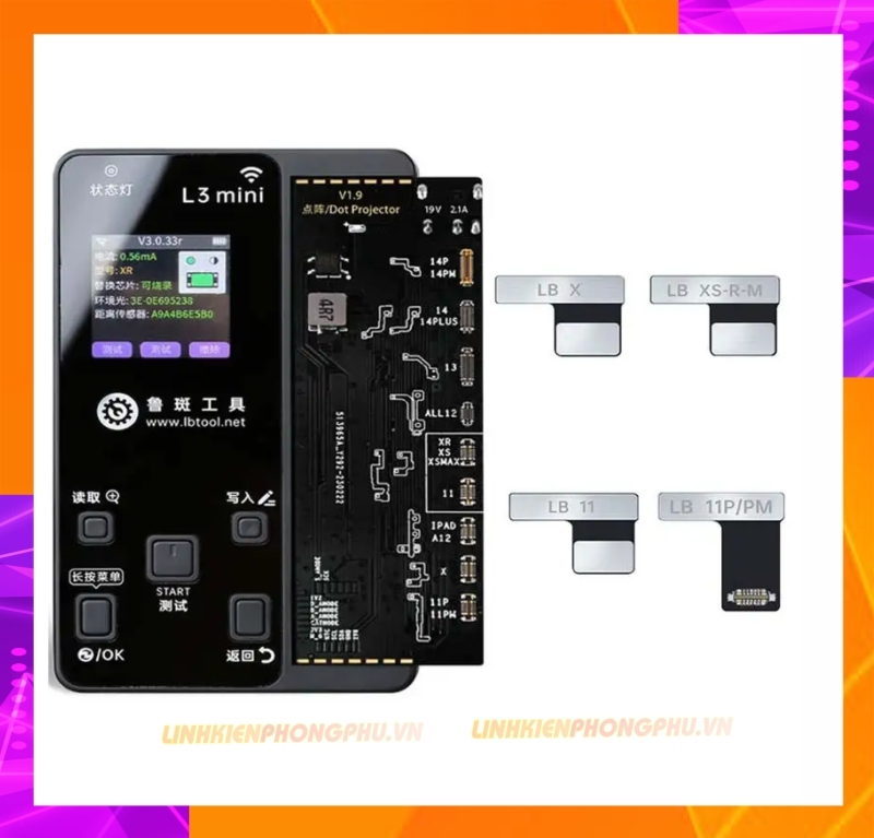 Mạch sửa Face ID Luban L3mini Không Khò Hàn X-14ProMax