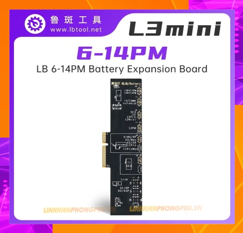 Mạch Fix Pin Luban L3mini 6G - 13ProMax