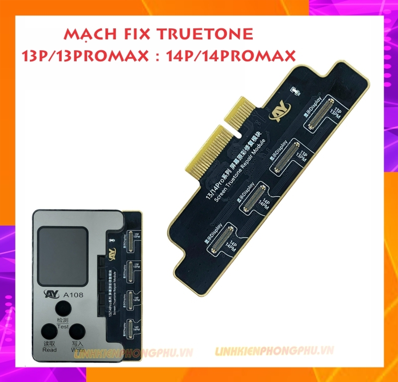 Box AYTool-A108 sửa Face - Fix pin - Fix Truetone - Làm cáp loa - làm Camera