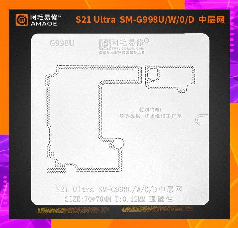 Vỉ làm chân viền Samsung Amaoe