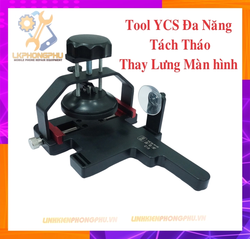 Bộ Tool Đa Năng YCS Q18 3in1 Tháo Màn Hình, Thay Lưng, Kẹp Màn Hình)