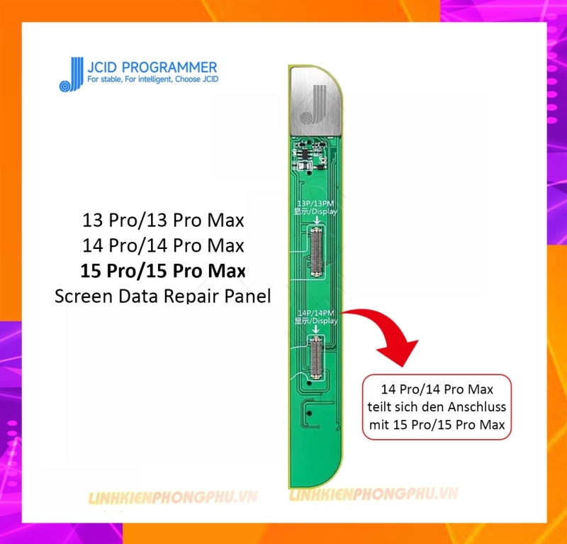 Box JCID V1SE - V1SPro sửa Face - Pin - Truetone - Cáp loa - Camera Kèm Tất cả các mạch Fix Mới nhất
